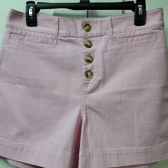 Loft button front shorts - Picture 3 of 8